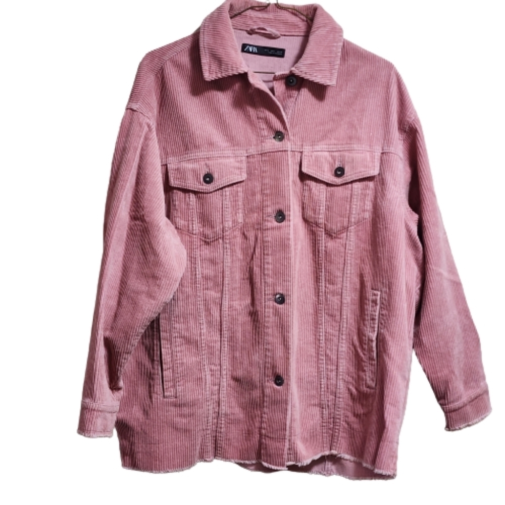 Pink Corduroy Jacket